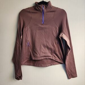 Lululemon Tech Fleece Hiking 1/4 Zip Pullover	 Size 6
